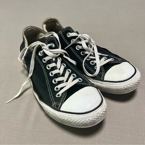 Converse Chuck Taylor All Star Black Low Top Sneakers Unisex Men’s 10/Women’s 12